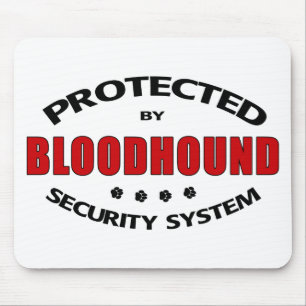 Bloodhound Dog Security Muismat