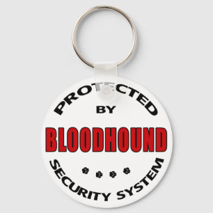 Bloodhound Dog Security Sleutelhanger