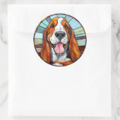 Bloodhound Dog Sticker Pack (Tas)