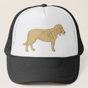 Bloodhound Dog Trucker Pet