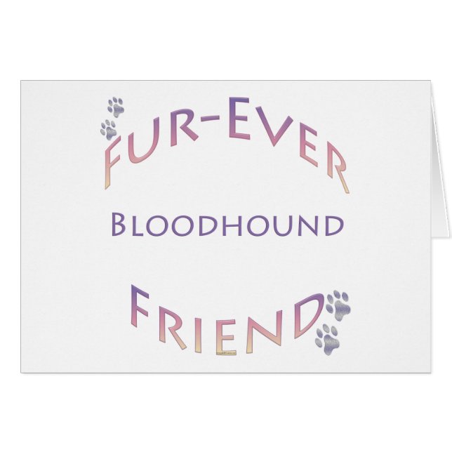 Bloodhound Furever (Devant horizontal)