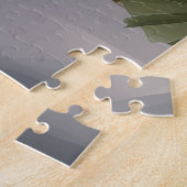 Bloodhound Hond in Sneeuw Kerstmis Legpuzzel (Zijkant)