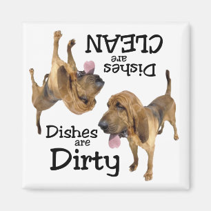 Bloodhound Lovers Dishwasher Magnet Magneet