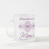 Bloodhound mama matglas koffiemok (Links)