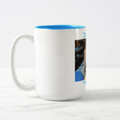 Bloodhound Mug à deux tons, 15 oz (Gauche)