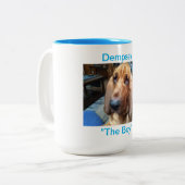 Bloodhound Mug à deux tons, 15 oz (Devant gauche)