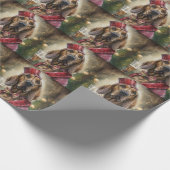 Bloodhound Nieuwjaar Cadeaupapier (Hoek)