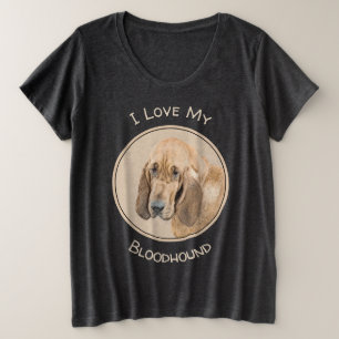Bloodhound Peinture - Joli chien d'origine art