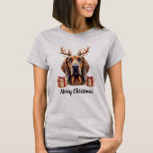 Bloodhound Reindeer T-shirt (Voorkant)