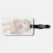 Bloodhound Sherlock Holmes Bagagelabel (Achterkant horizontaal)