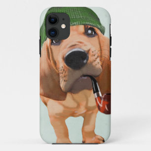 Bloodhound Sherlock Holmes iPhone 11 Hoesje