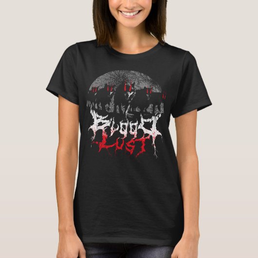 Bloodlust Wolf Pack T-shirt (Voorkant)