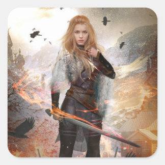 Bloodmark Epic Fantasy Art Sticker