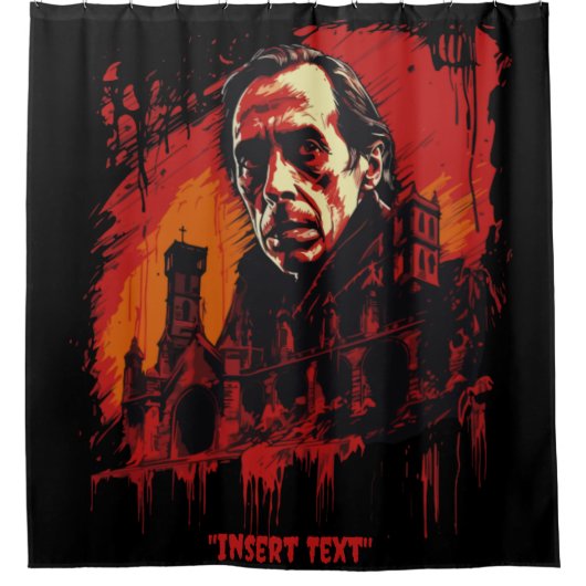 Bloodmoon Castle Douchegordijn (Voorkant)