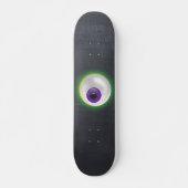 Bloodshot Drijvend Monster Eyeball Halloween Eye Skateboard (Voorkant)