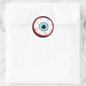 Bloodshot Eye Ball Funny Cartoon stickers (Sac)