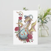 Bloodstone Dragon - Carte de voeux (Debout devant)
