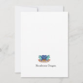 Bloodstone Dragon - Wenskaart (Achterkant)