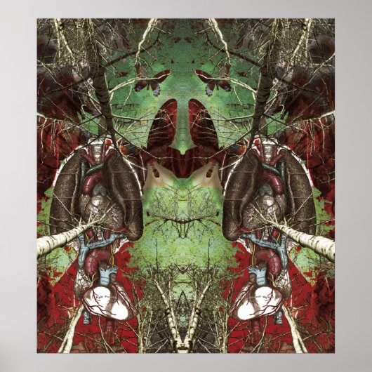 Bloodwood afdrukken poster (Voorkant)