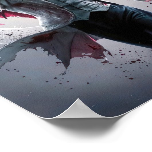 Bloody beau Vampire Mafia avec armes Poster Art (Coin)