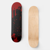 Bloody Black Skateboard (Recto)