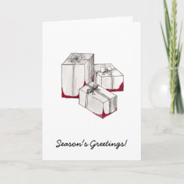 Bloody Boxes Vakantie Kaart