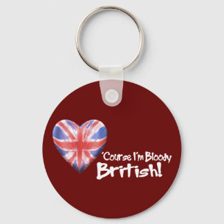 Bloody British Sleutelhanger