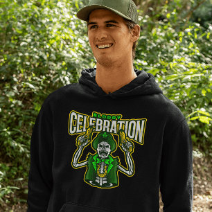 Bloody Celebration Skeleton Leprechaun Sweat - shi