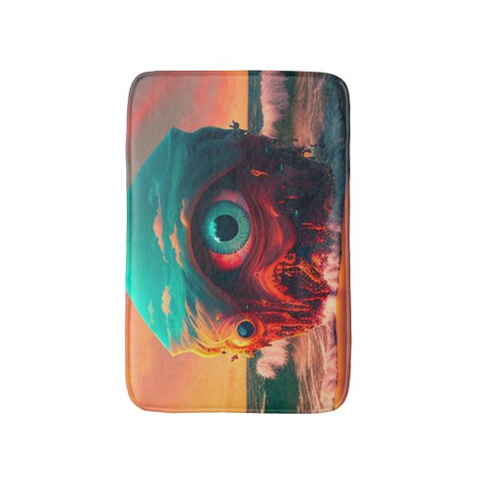 Bloody Eyes Badmat (Voorkant Verticaal)