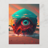 Bloody Eyes Briefkaart (Voorkant)