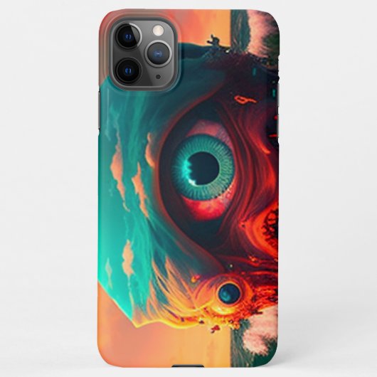 Bloody Eyes iPhone Hoesje (Achterkant)