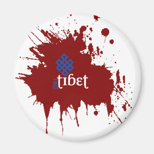 Bloody free Tibet Magneet