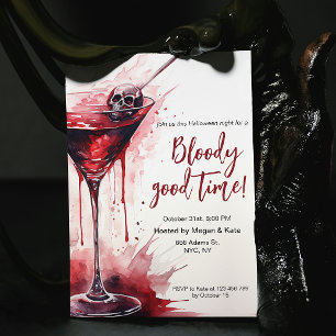 Bloody Good Time Halloween Feestcocktails Kaart