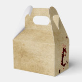 Bloody Halloween Party Favor Box Bedankdoosjes (Achterkant)