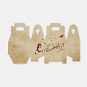 Bloody Halloween Party Favor Box Bedankdoosjes (Uitgevouwen)