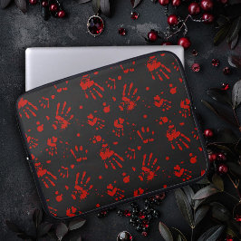 Bloody Hand-afdruk Laptop Sleeve