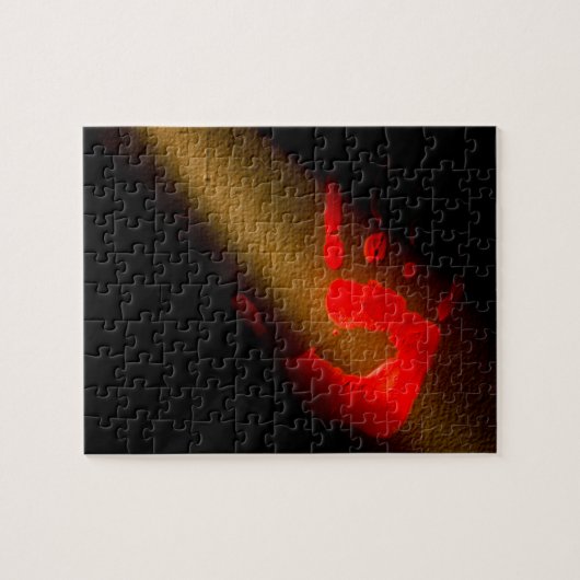 Bloody Hand Legpuzzel (Horizontaal)