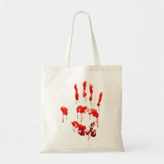 Bloody handdruk Horror Halloween Party Night Cost Tote Bag
