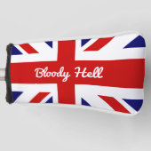 Bloody Hell Funny Britse Humor Expression Golfheadcover (Voorkant)