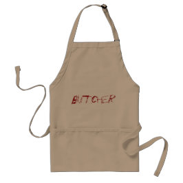 Bloody horror halloween butcher chef apron standaard schort