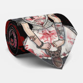 Bloody Lolita Gothic Stropdas (Opgerold)