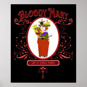  Bloody Mary, 3 keer Poster