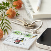 Bloody Mary Acrylic Sleutelhanger (Voorkant Rechts)