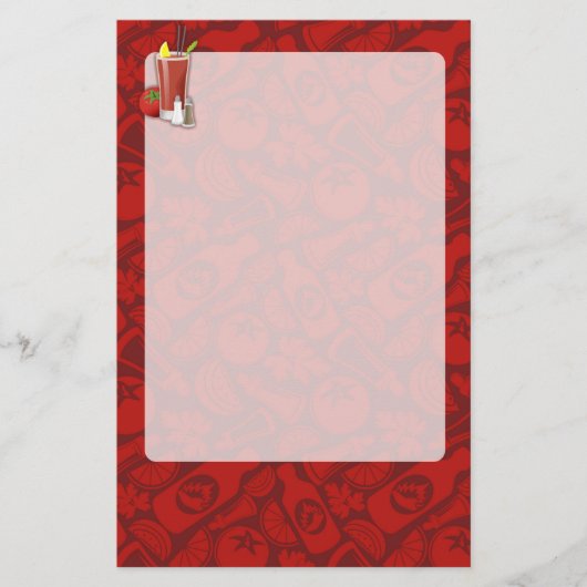 Bloody Mary Briefpapier (Voorkant)