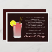 Bloody Mary Cocktail Kaart (Voorkant / Achterkant)