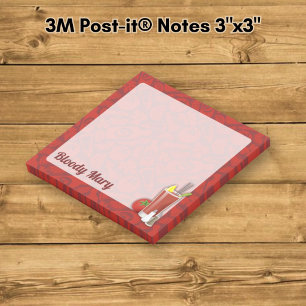 Bloody Mary-cocktail Post-it® Notes