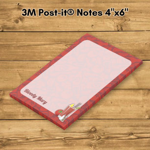 Bloody Mary-cocktail Post-it® Notes