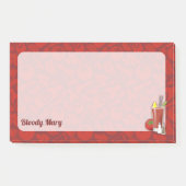 Bloody Mary Cocktail Post-it® Notes (Voorkant)