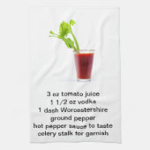 Bloody Mary Dish Towel Theedoek (Verticaal)