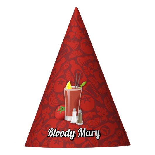 Bloody Mary Feesthoedjes (Voorkant)